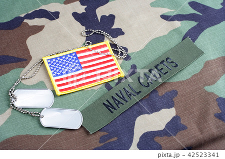 US NAVAL CADETS branch tape, flag US NAVAL CADETS branch tape, flag 42523341