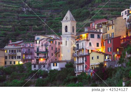 Night Manarola, Cinque Terre, Liguria, Italy 42524127