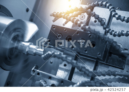 The CNC lathe or turning machine The CNC lathe or turning machine 42524257