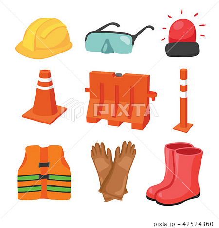 safety equipment vector collection design 42524360