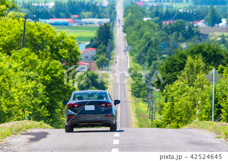 《北海道》天に続く道・ドライブイメージ 42524645