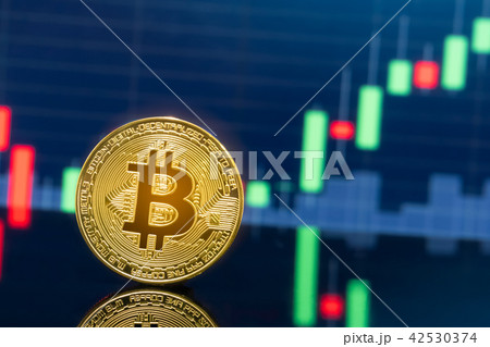 Bitcoin and cryptocurrency investing concept. 42530374