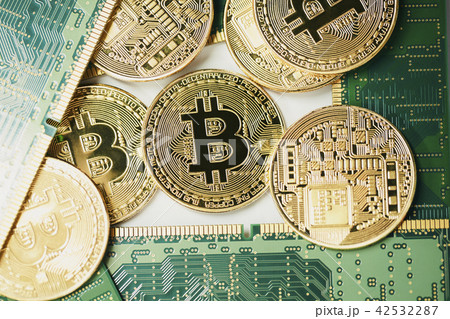 Bitcoin 金貨 仮想通貨 ゴールド 42532287
