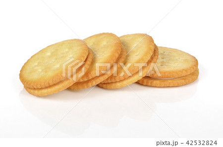 Sandwich biscuits on a white background Sandwich biscuits on a white background 42532824