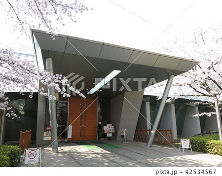 桜が咲く春の北区飛鳥山博物館 桜が咲く春の北区飛鳥山博物館 42534567