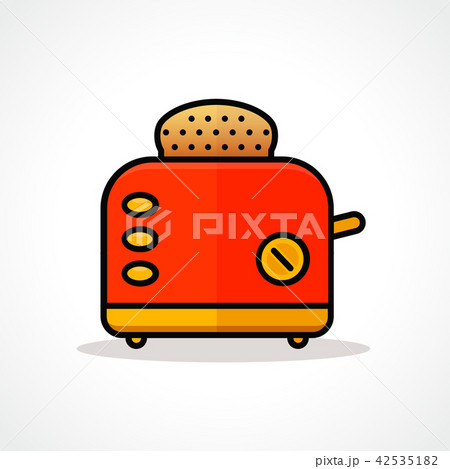 Vector bread toaster design icon Vector bread toaster design icon 42535182