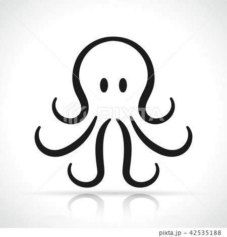 Vector octopus icon design 42535188