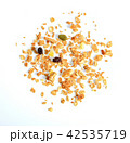 Whole grains on white background 42535719