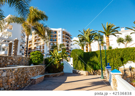 touristic town Nerja in Costa del Sol, Andalusia 42536838