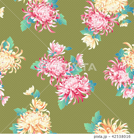 和調　キク柄 42538016