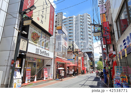 石神井公園駅　商店街パークロード 42538771
