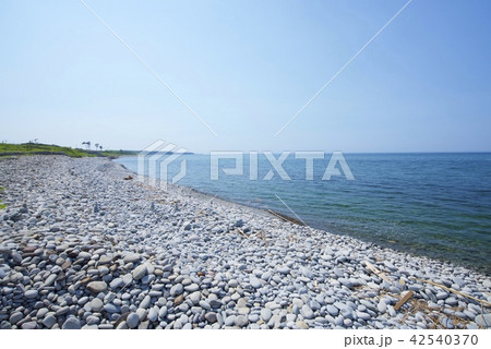 鳥取県琴浦町の鳴り石の浜 花見海岸 の写真素材 42540370 Pixta