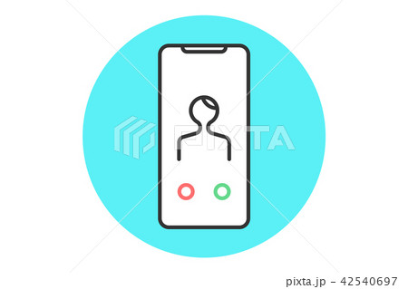 Icon abstract smartphone Icon abstract smartphone 42540697