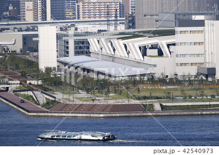日本の東京都市景観 豊洲市場 =2018年7月24日撮影 日本の東京都市景観 豊洲市場 =2018年7月24日撮影 42540973