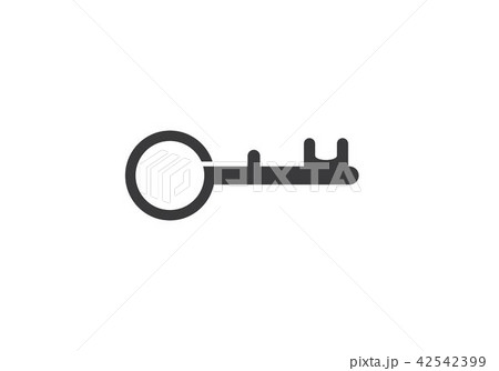 Key icon vector 42542399