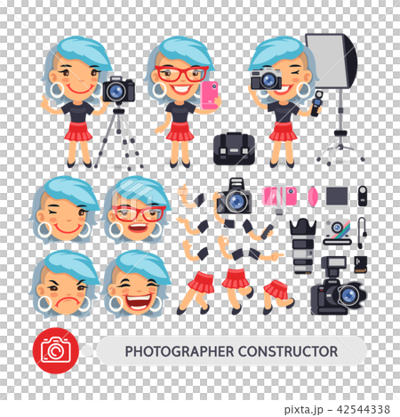 Photographer Woman Character Constructor Photographer Woman Character Constructor 42544338