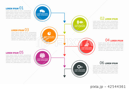 Infographic design template with place for your data. Vector illustration. Infographic design template with place for your data. Vector illustration. 42544361