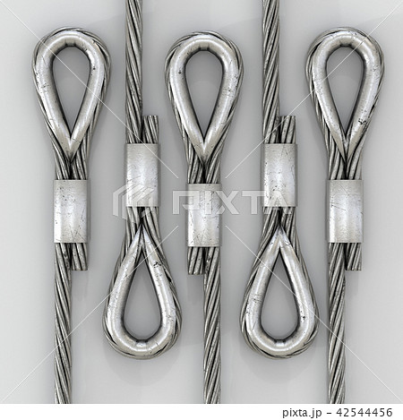 Metal Thimble and steel wire rope Metal Thimble and steel wire rope 42544456