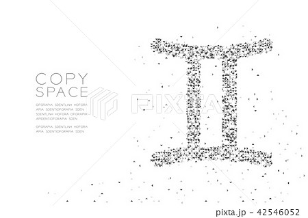Abstract Geometric Low polygon square box pixel Abstract Geometric Low polygon square box pixel 42546052
