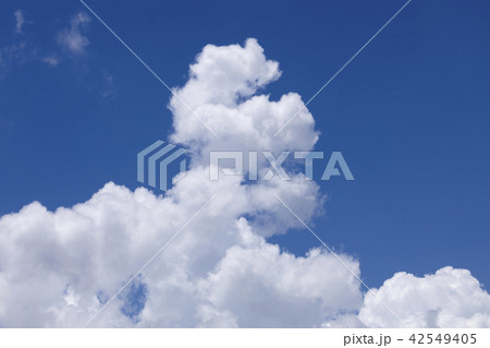 夏空　夏雲 42549405