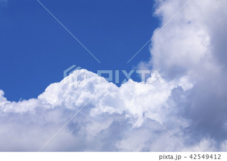 夏空　夏雲 42549412