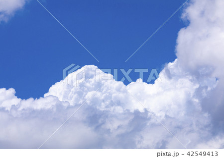 夏空　夏雲 42549413