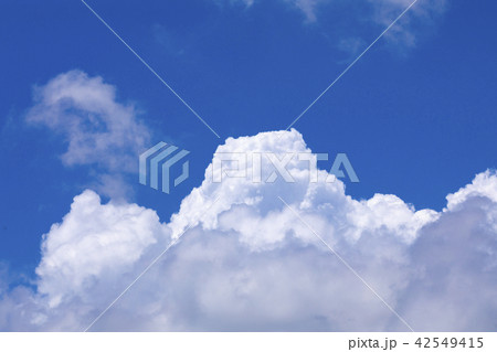 夏空　夏雲 42549415