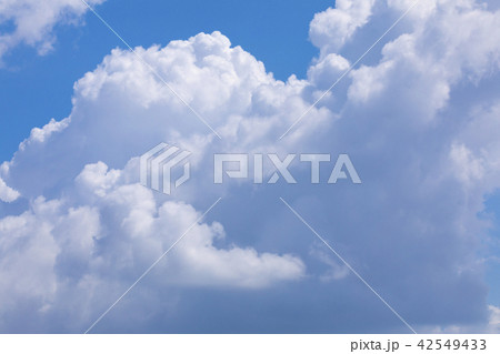 夏空　夏雲 42549433