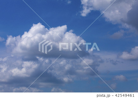 夏空　夏雲 42549461