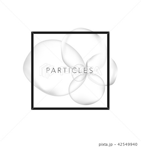 Spa and healthcare design white color background. Abstract medical consept background with molecules 42549940