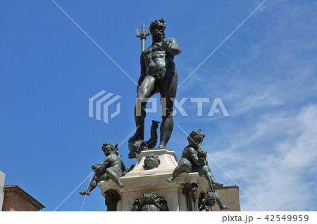 Fountain of Neptune in Bologna, Italy 42549959