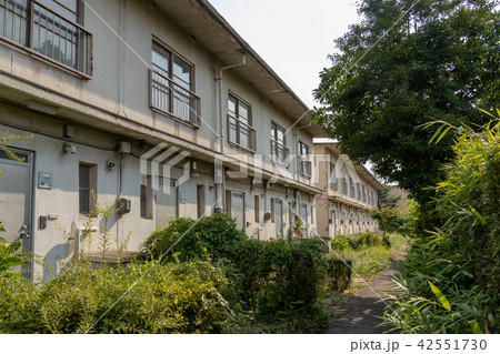 取り壊しを待つ、埼玉県草加市の松原団地 42551730