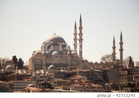 Ottoman style mosque in Istanbul 42552245