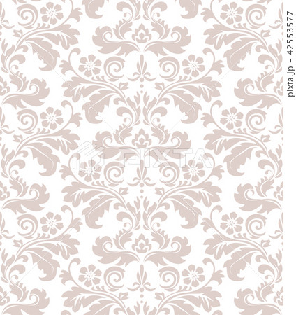 Wallpaper in the style of Baroque. A seamless Wallpaper in the style of Baroque. A seamless 42553577