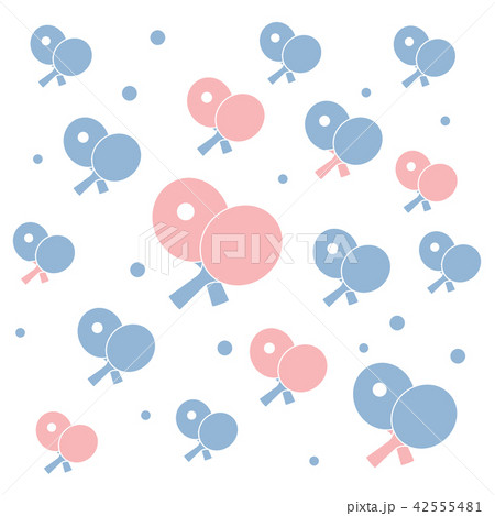 colorful rackets and balls for table tennis colorful rackets and balls for table tennis 42555481