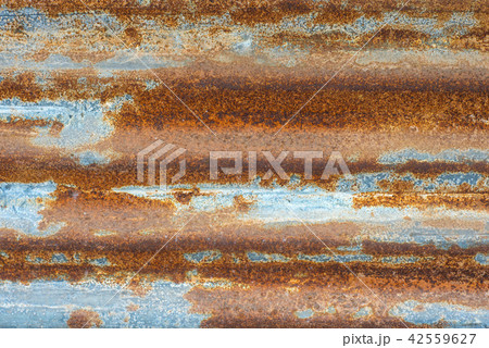 Rust texture zinc wall abstract for background 42559627