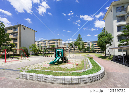 団地と公園  （岩倉団地） 42559722