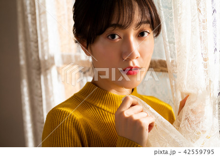 女性 ライフスタイル リラックスの写真素材