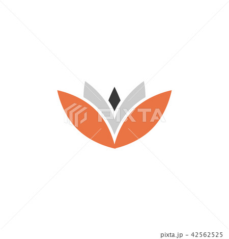 Clean lotus logo design concept vector 42562525