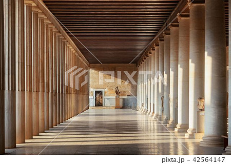 Stoa of Attalos exhibition hall 42564147