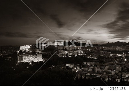 Athens skyline from mountain Athens skyline from mountain 42565128