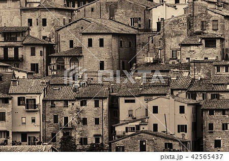 Old building background Siena Italy 42565437