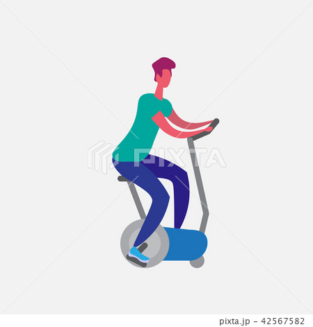 riding exercise bike