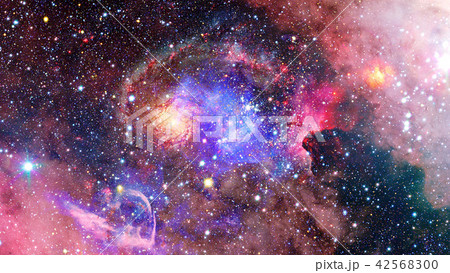 Galaxy and Nebula. Abstract space background. 42568300