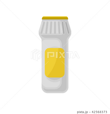 Plastic container of detergent powder, household cleaning chemical product vector Illustration on a Plastic container of detergent powder, household cleaning chemical product vector Illustration on a 42568373