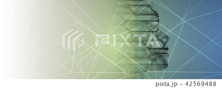 Artificial intelligence. Technology web background Artificial intelligence. Technology web background 42569488