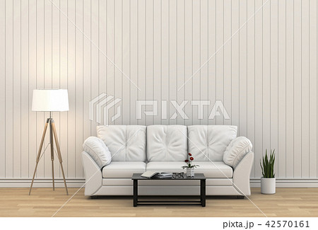 Living room interior in modern style, 3d render 42570161