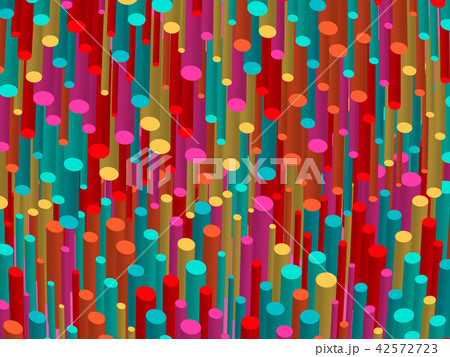 Abstract vector 3D background. d 42572723