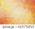和を感じる背景素材　紅葉 42575833