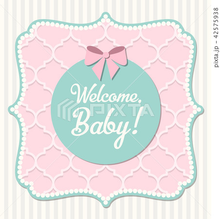 Baby shower, illustration Baby shower, illustration 42575938